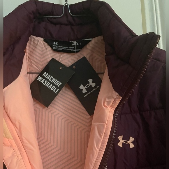 Brand new “Under Armour “coat for women.Size-L,color purple (burgundy). - Picture 6 of 11